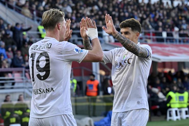 Hojlund e Di Lorenzo