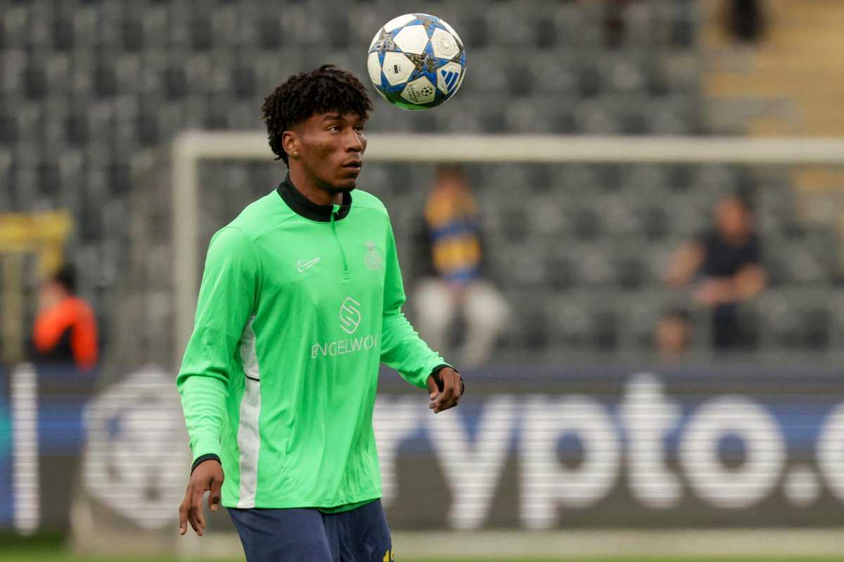 Kevin Rodriguez in allenamento