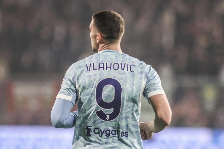 Dusan Vlahovic, attaccante della Juventus