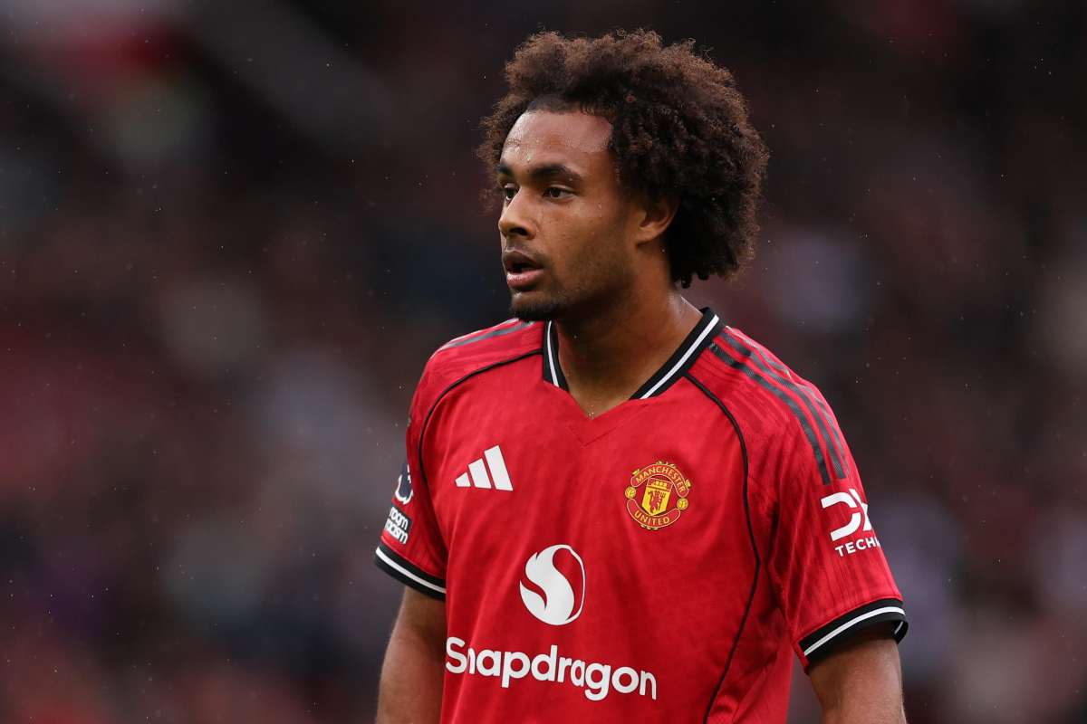 Zirkzee con il Manchester United