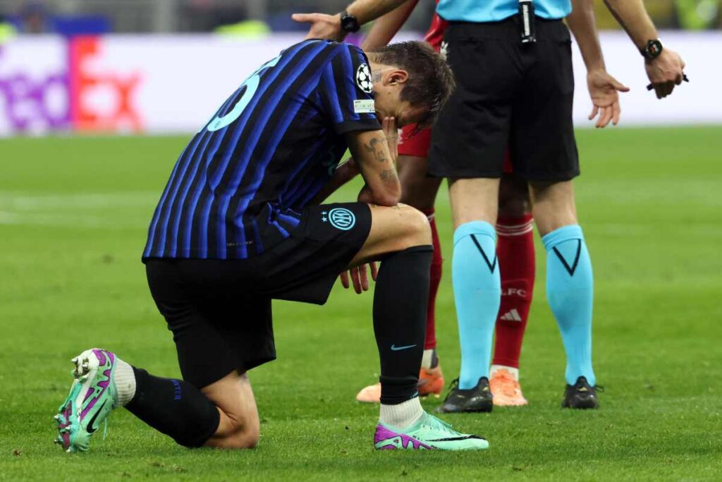 Acerbi ko in Inter-Liverpool