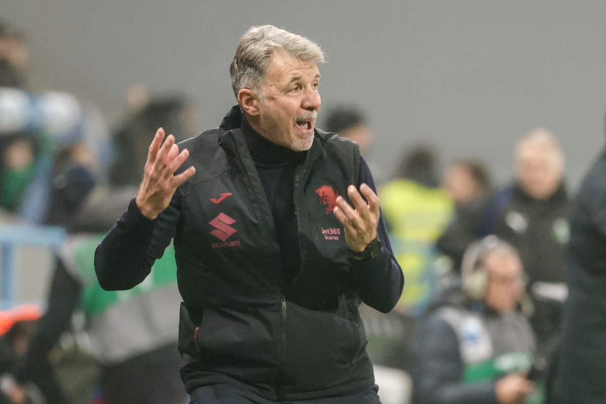 Baroni durante Sassuolo-Torino