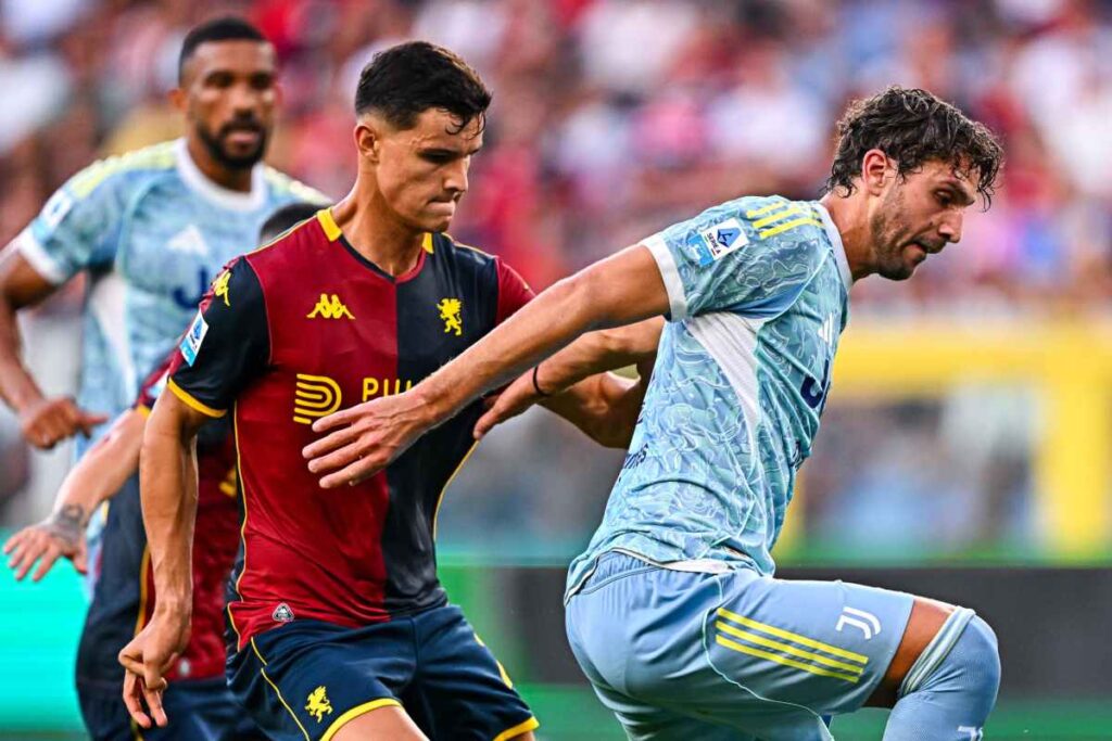 Carboni in Genoa-Juve