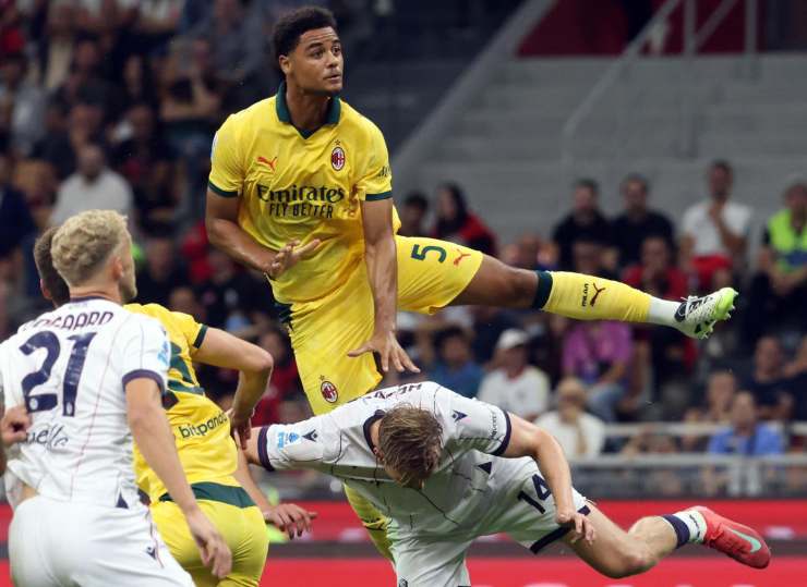 De Winter in azione col Milan