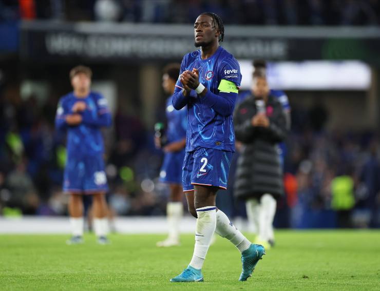 Disasi in azione col Chelsea