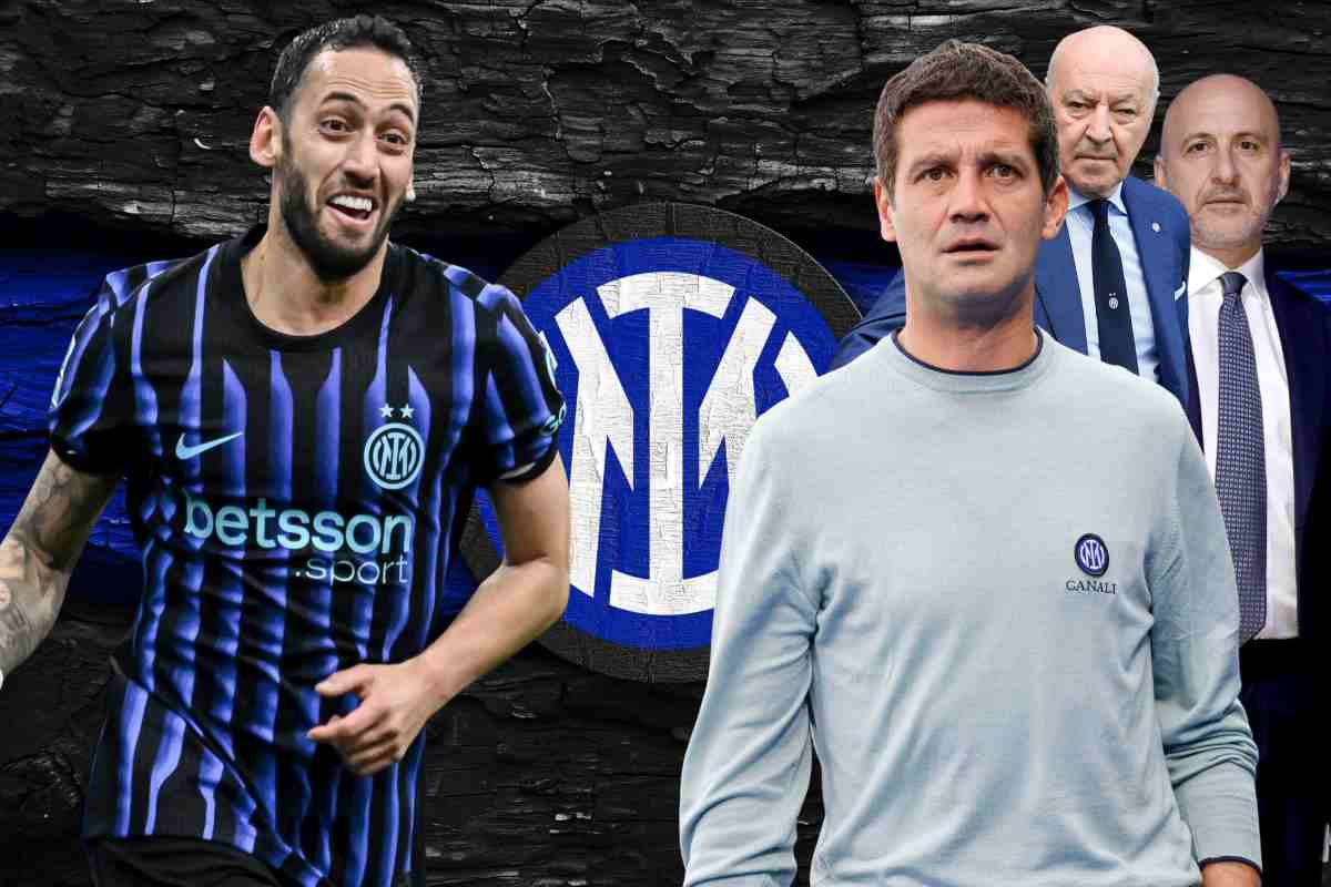 Copertina Inter Calhanoglu