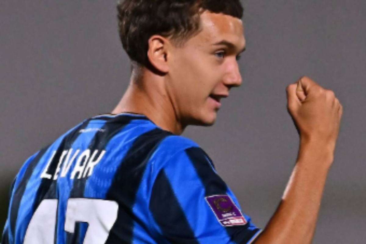 Levak con l'Atalanta Under 23