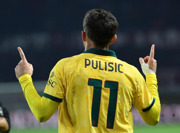 Pulisic in Torino-Milan