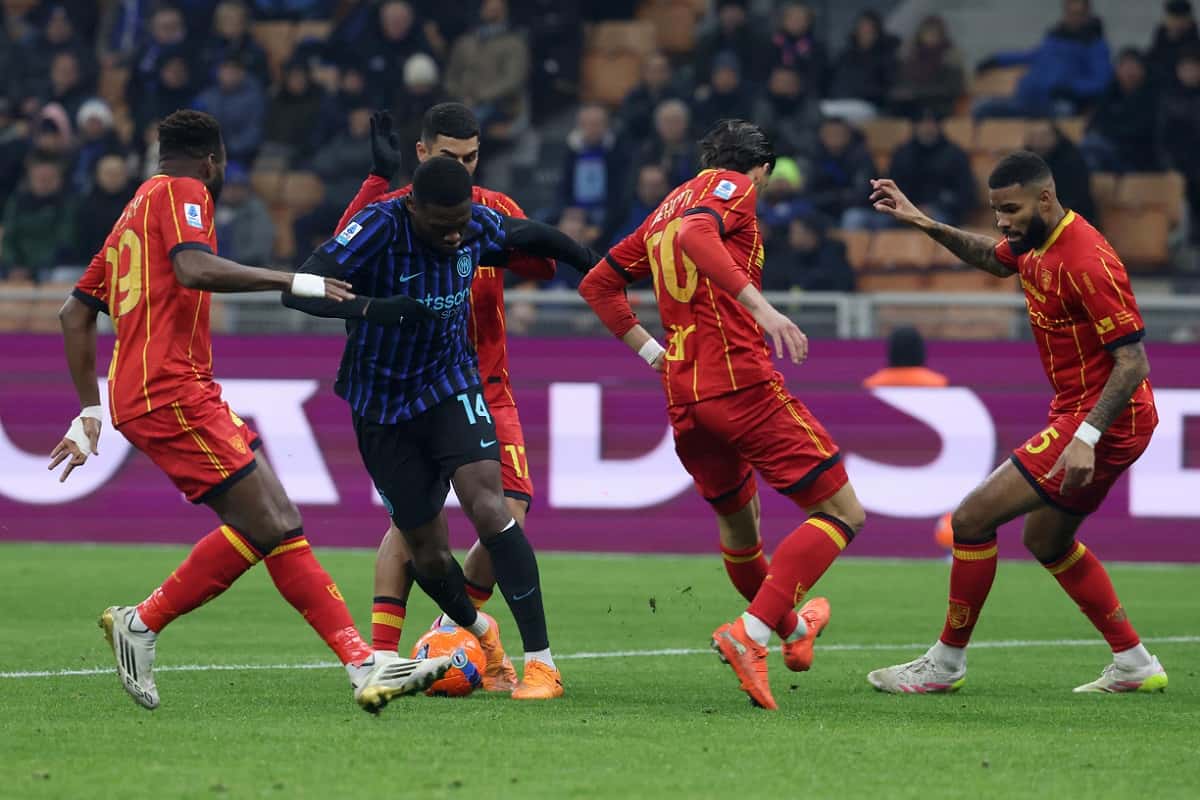 Scandalo Var in Inter-Lecce, Maggioni mostra solo alcune immagini a Maresca