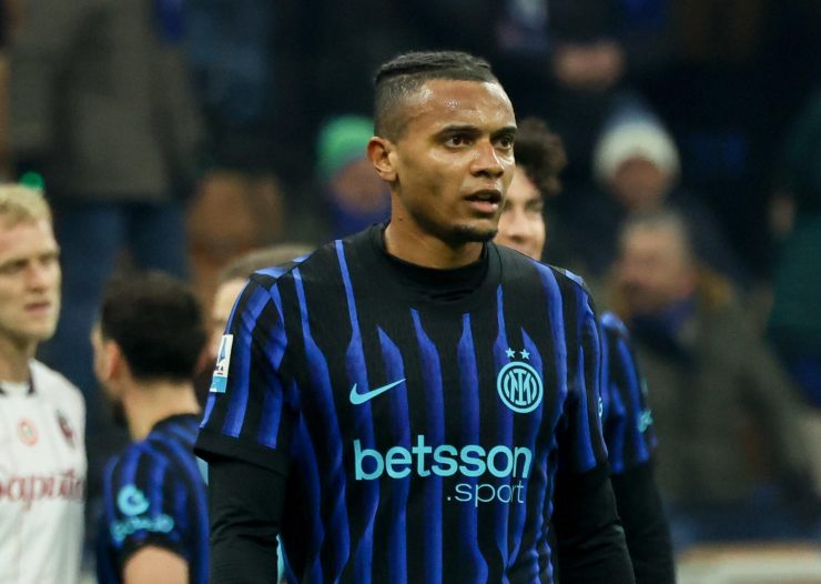 Akanji in azione con l'Inter