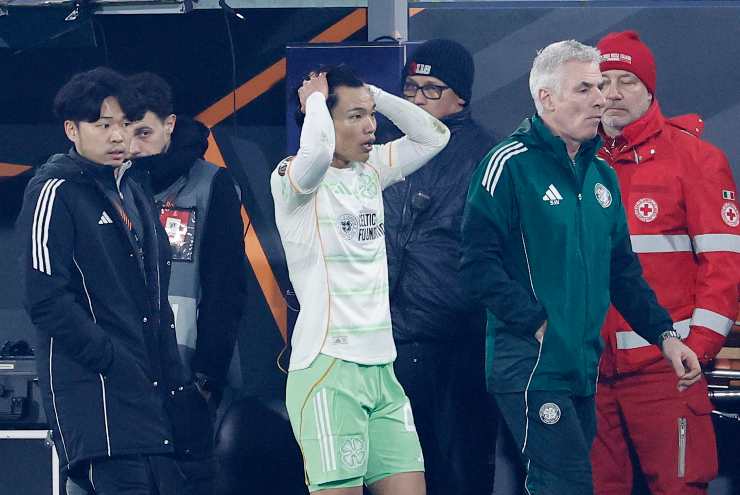 calciatore espulso per il celtic