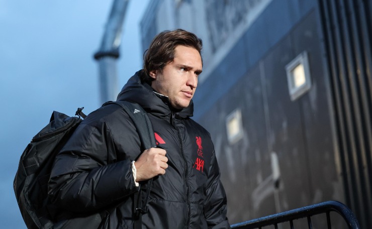 Chiesa prima di una partita col Liverpool