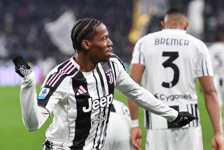 David esulta dopo un gol