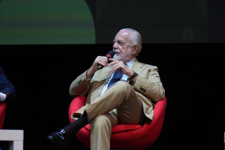 De Laurentiis a un evento