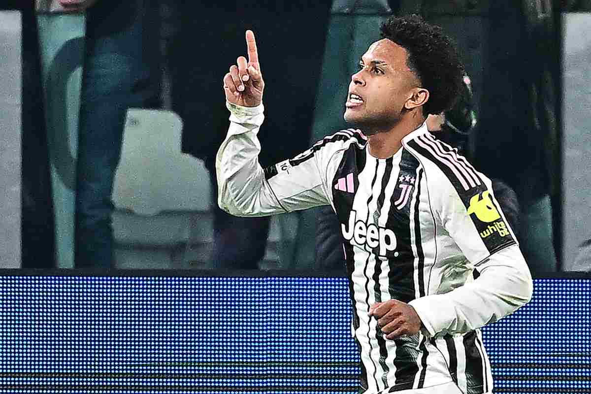 McKennie esulta dopo un gol con la Juve