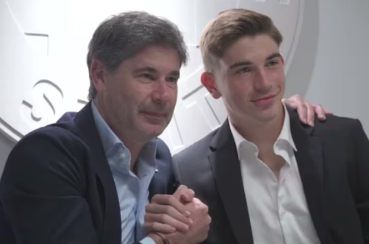 Mlacic dopo il rinnovo con l'Hajduk