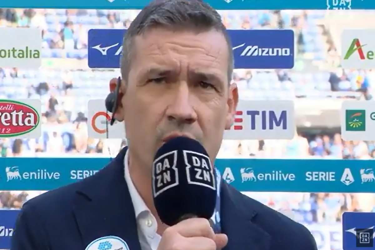 Ottolini durante una intervista