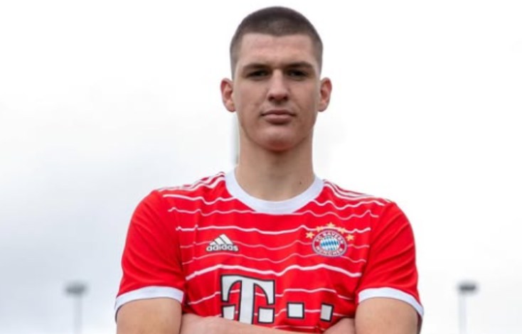 Puljic con la maglia del Bayern Monaco
