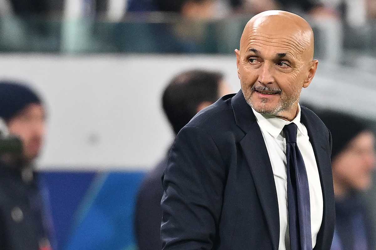 Spalletti prima di una partita della Juve