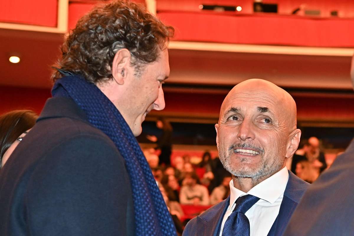 Spalletti e John Elkann