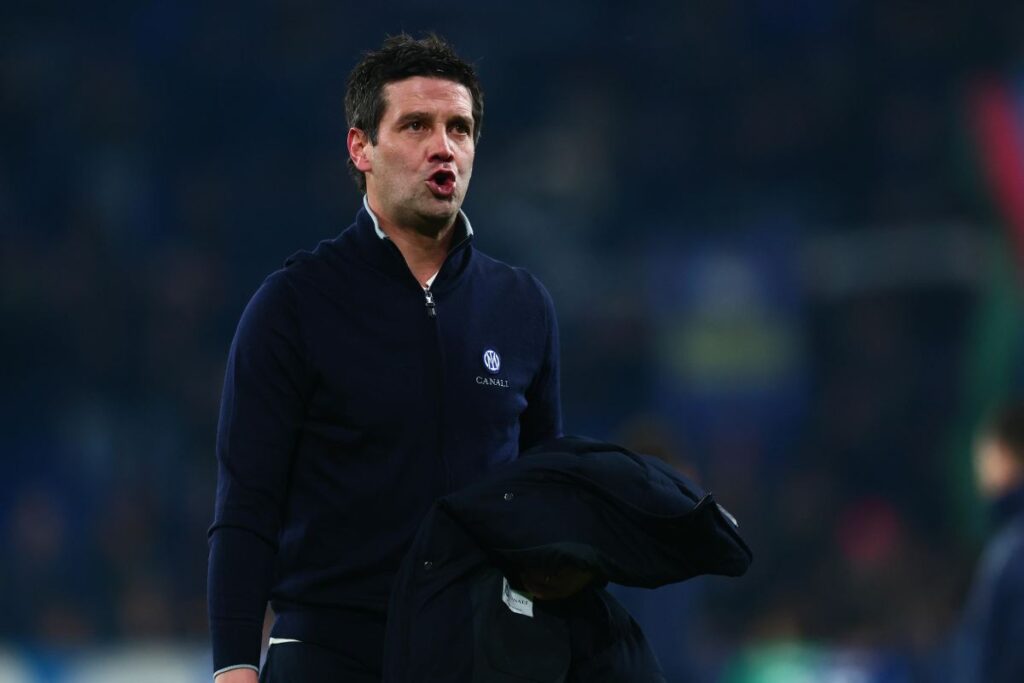 Chivu dopo una partita dell'Inter