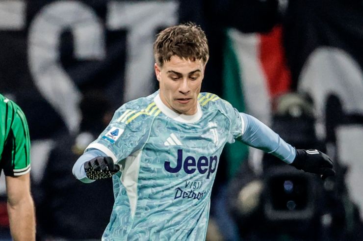 Yildiz in azione con la Juve
