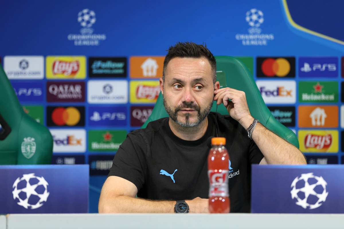 De Zerbi in conferenza stampa