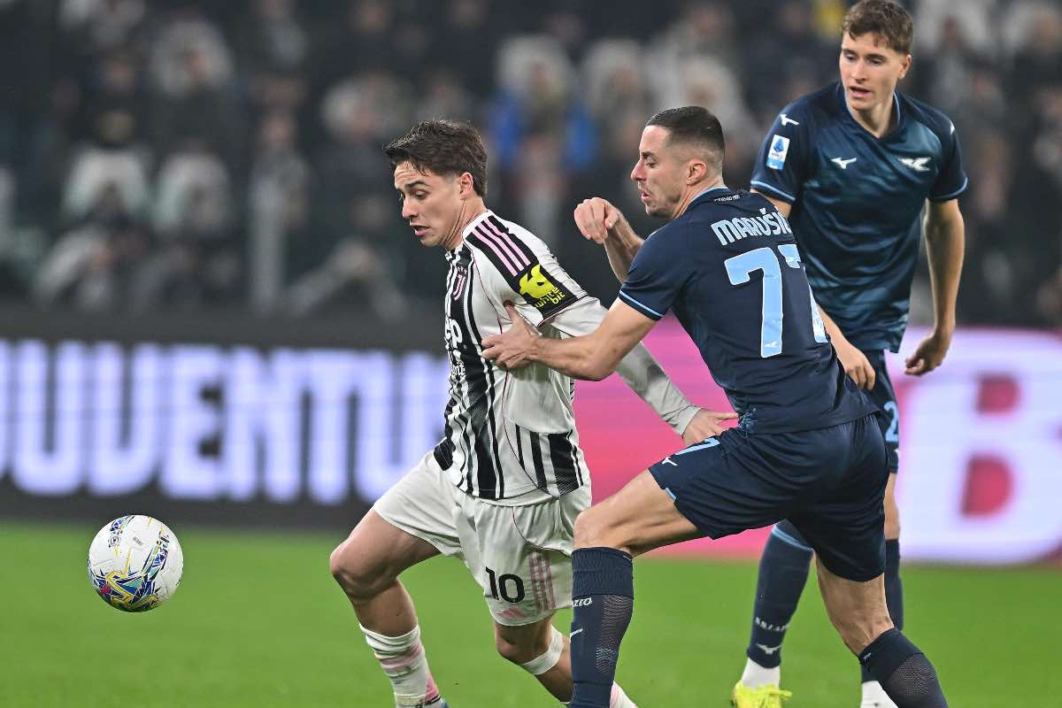 Juventus-Lazio, Yildiz in azione