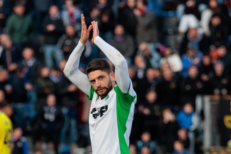 Berardi esulta dopo il al Pisa