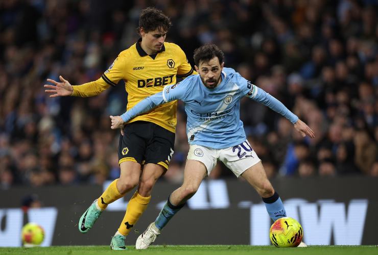 Bernardo Silva in azione