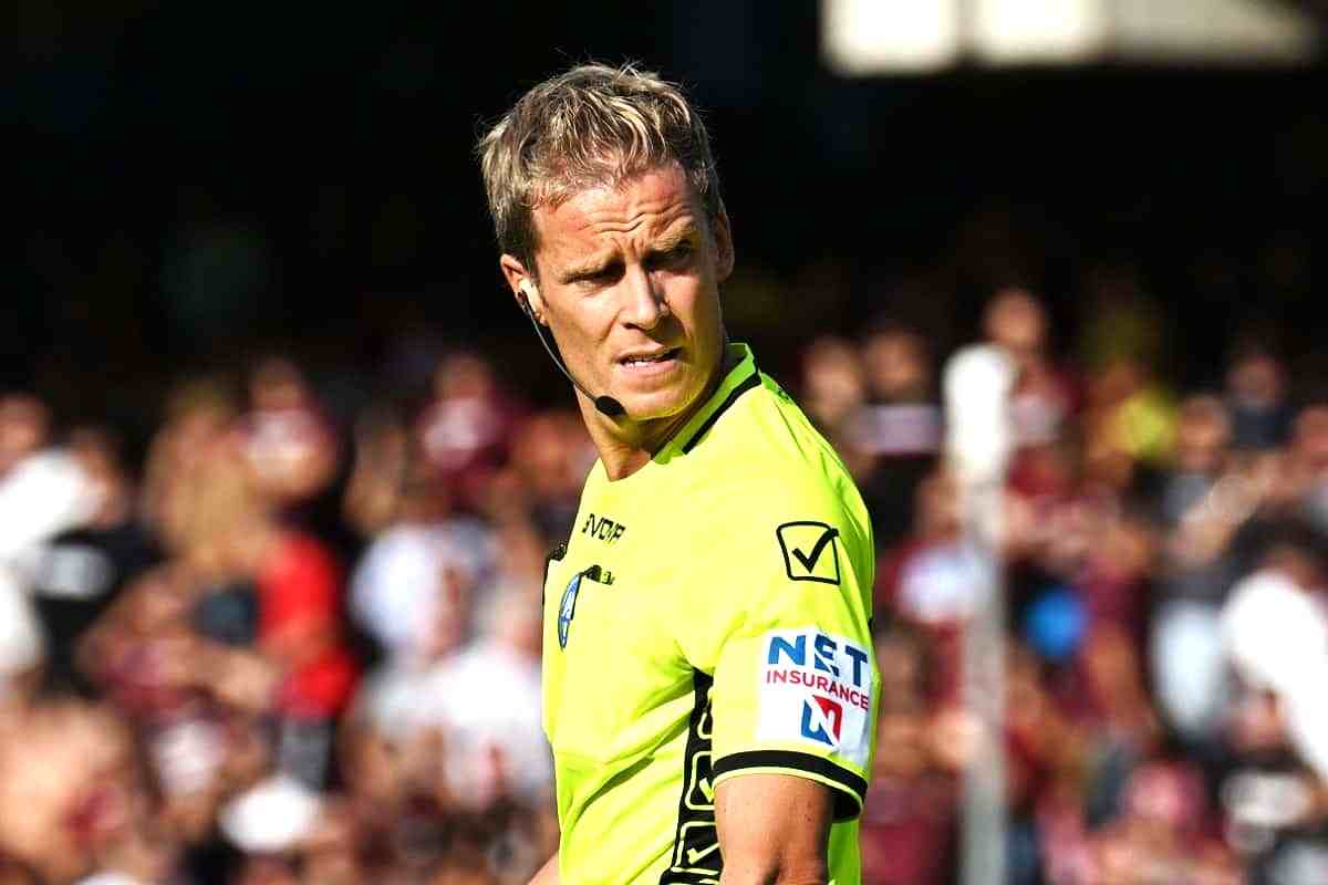 Chiffi durante una partita di Serie A