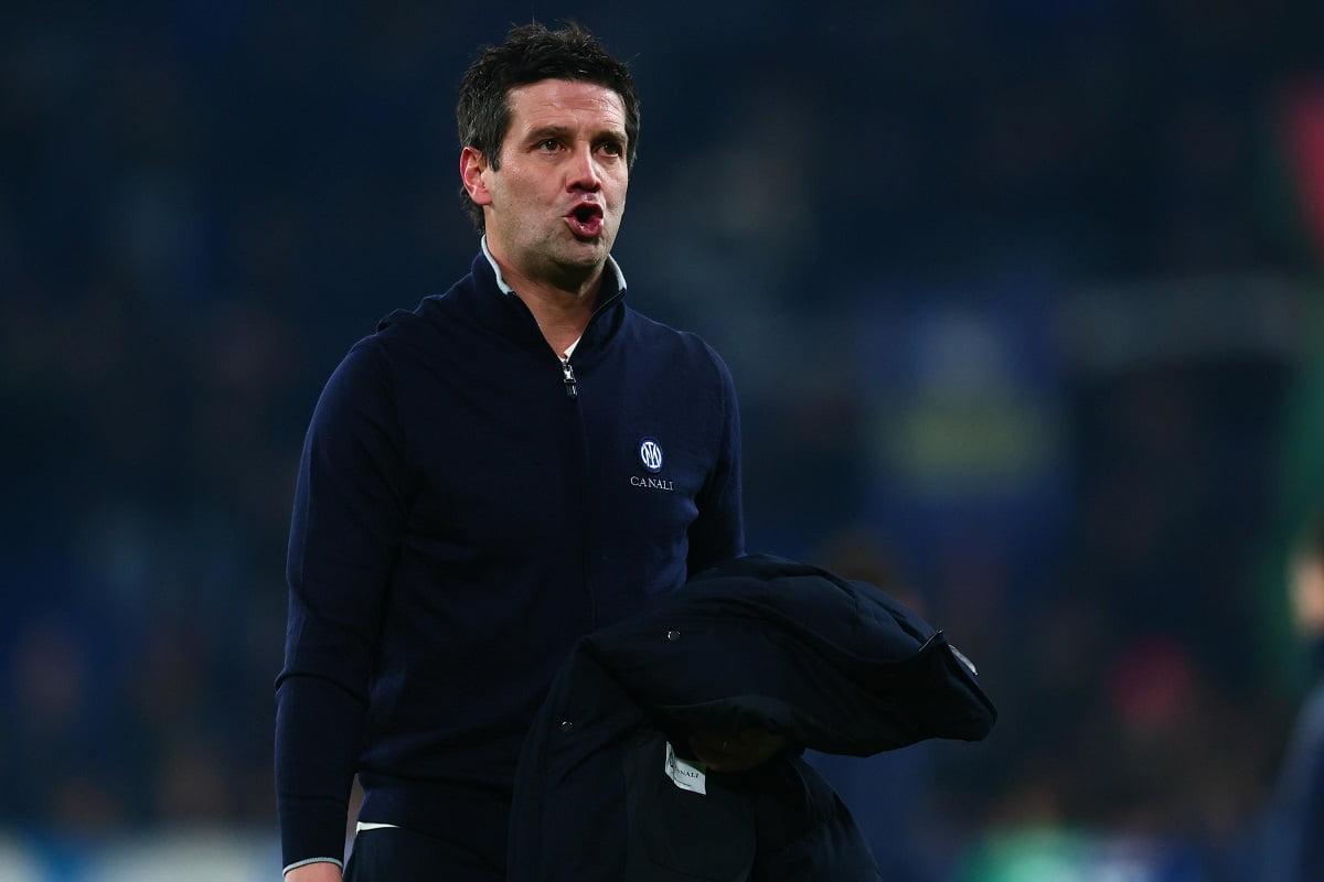 Chivu dopo una partita dell'Inter