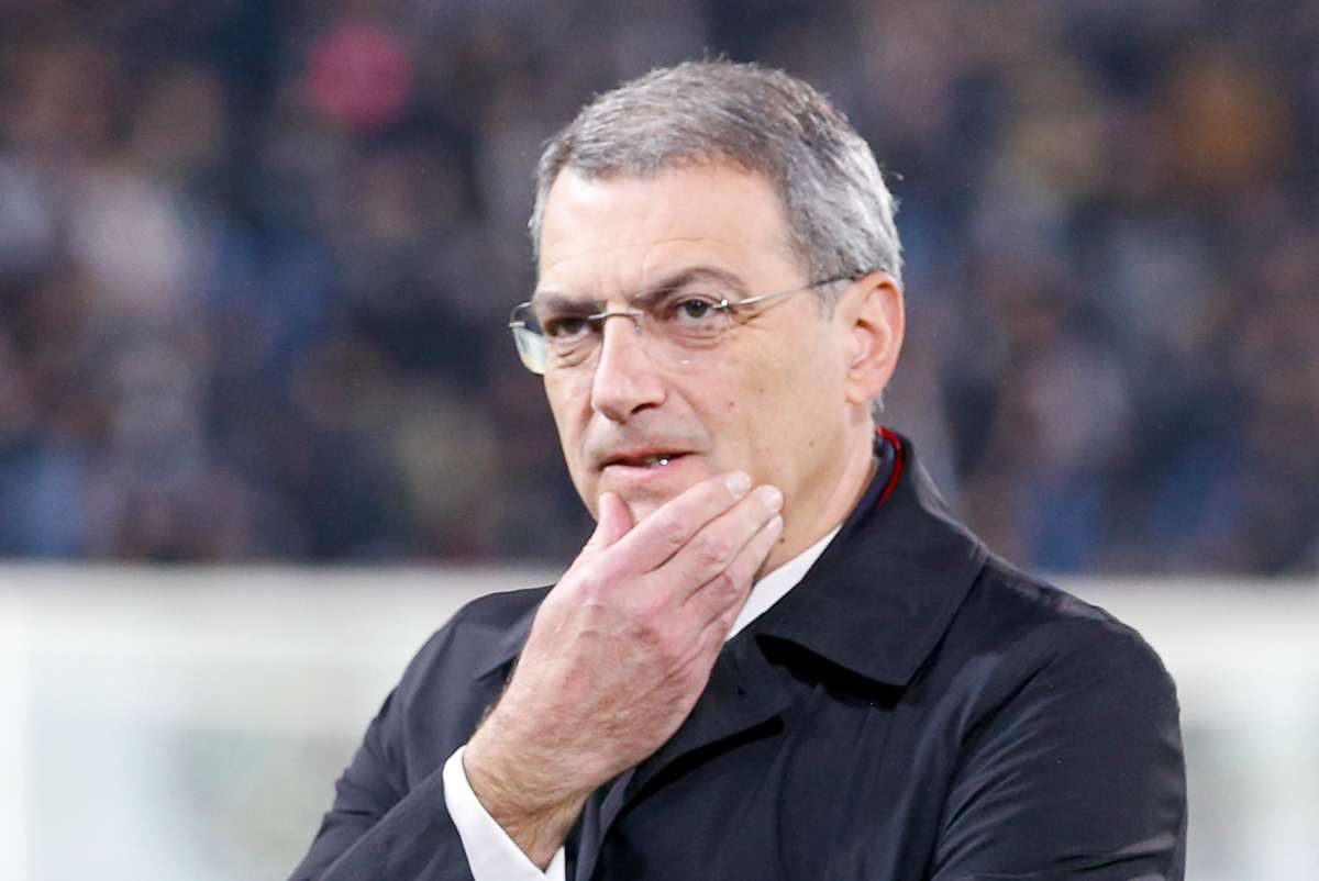 Comolli prima di una partita della Juve