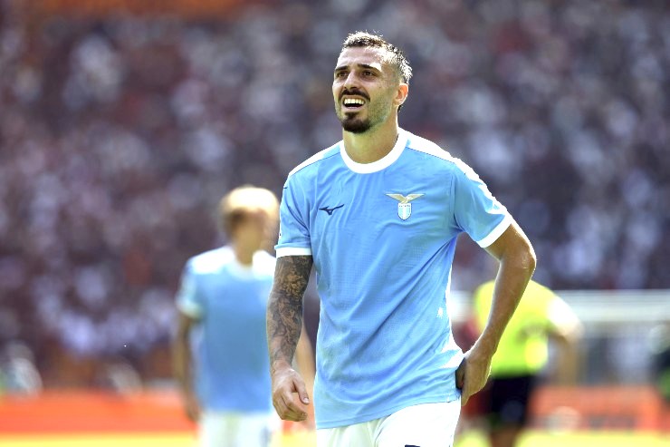 Gila in campo con la Lazio