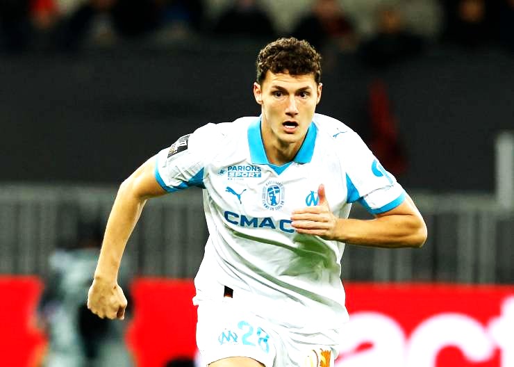 Pavard in azione con il Marsiglia