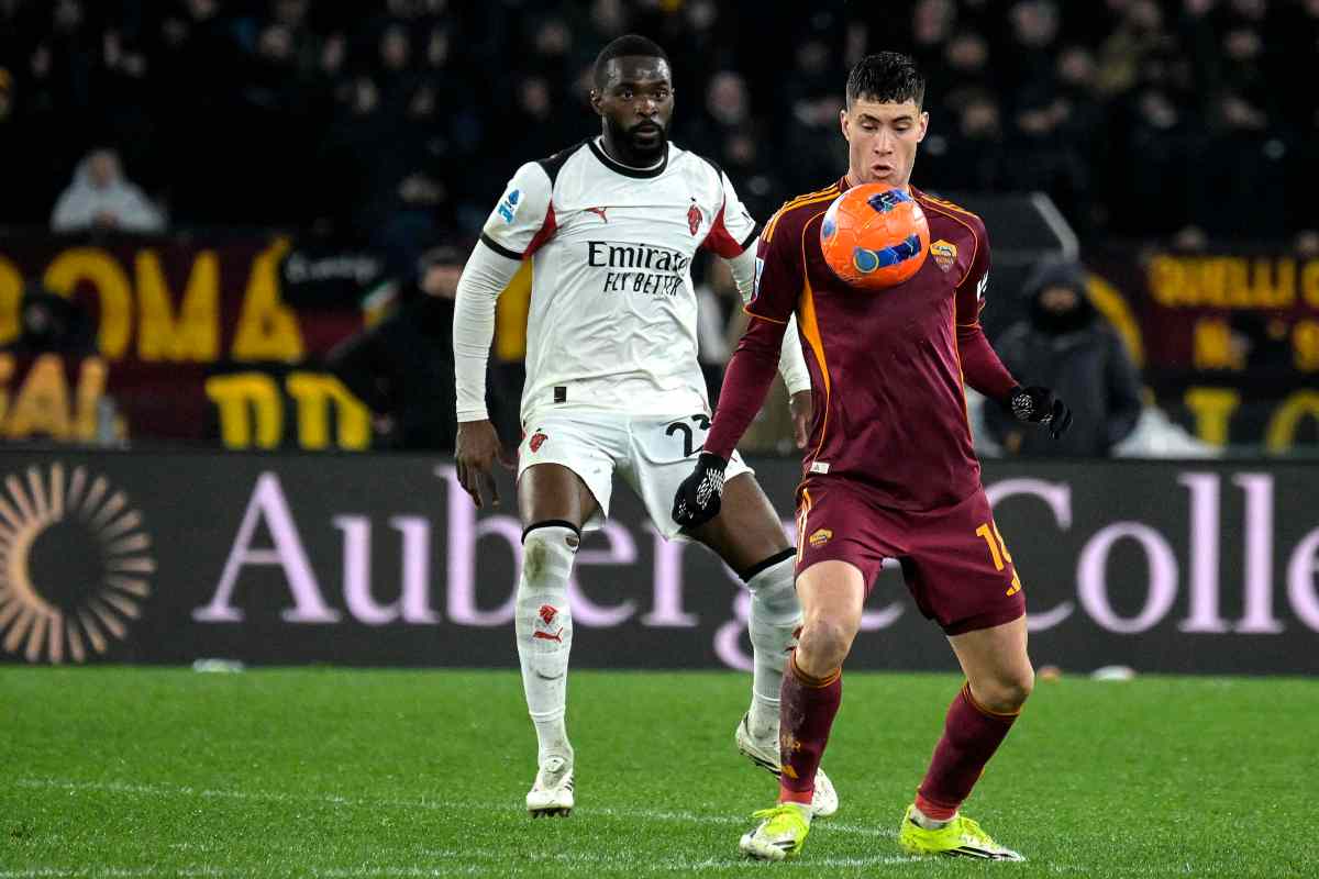 Tomori in Roma-Milan