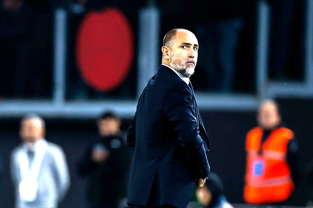 Tudor durante una partita della Juve