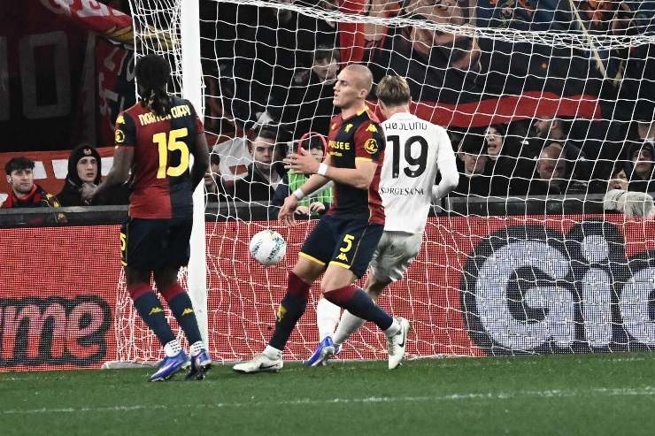 gol di hojlund con la difesa ferma