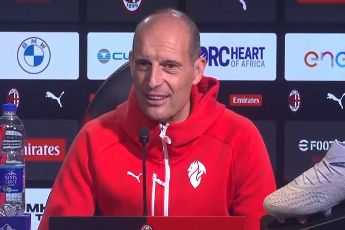 Allegri in conferenza stampa