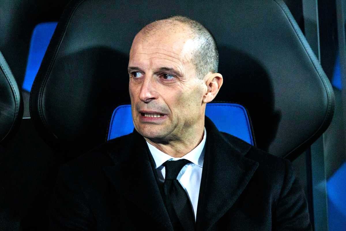 Allegri prima di una partita del Milan