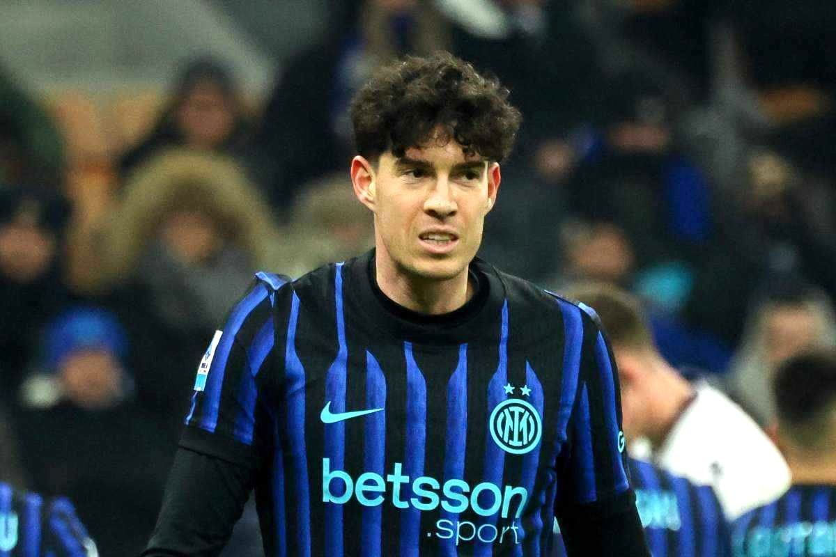 Bastoni durante una partita dell'Inter