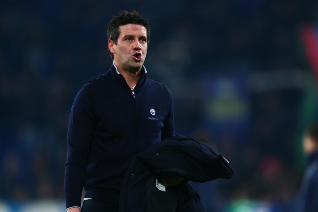 Chivu dopo una partita dell'Inter