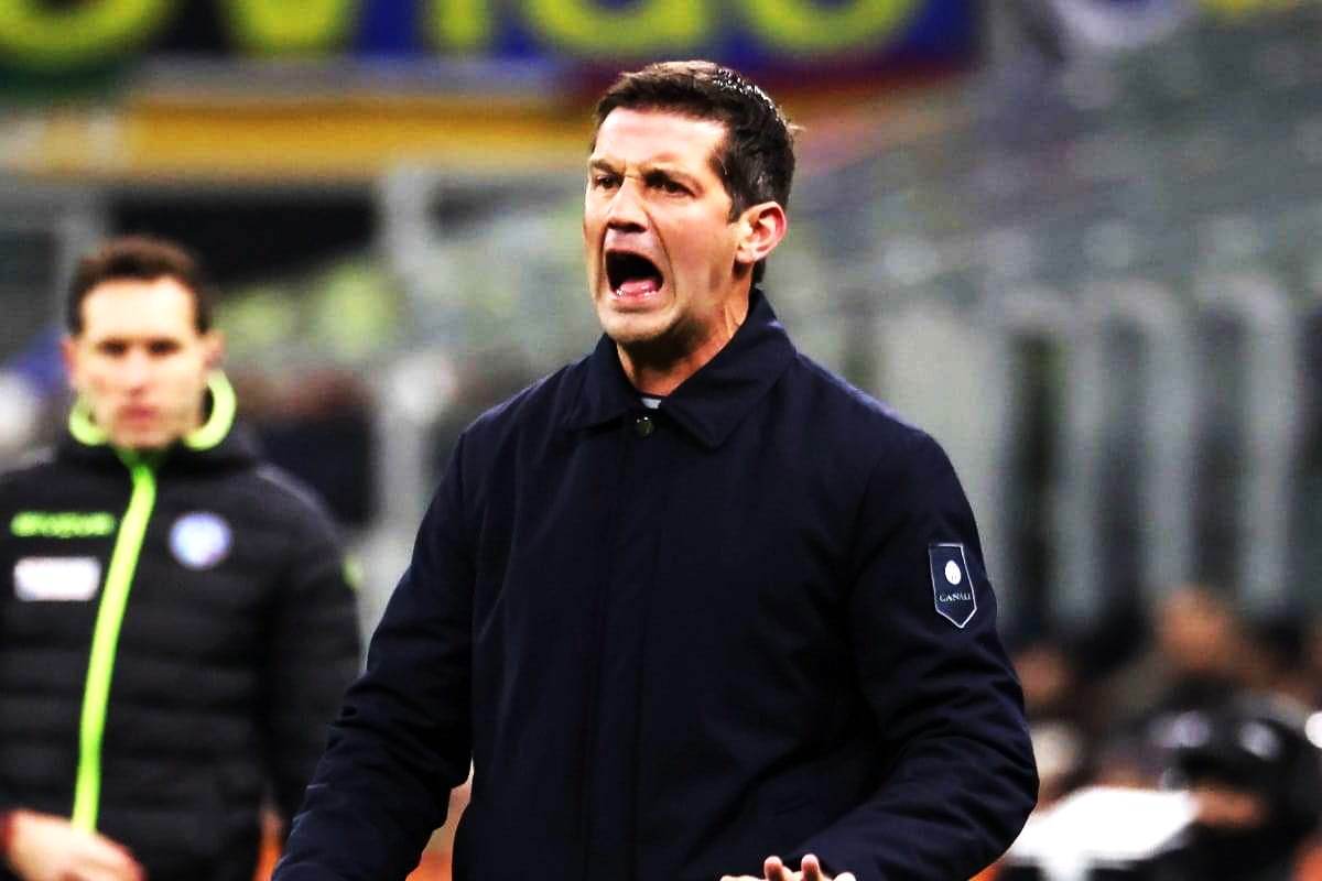 Chivu durante una partita dell'Inter