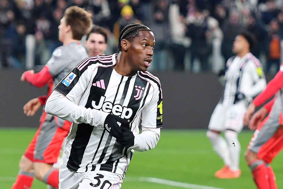 David in azione con la Juve