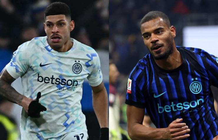 Luis Henrique e Diouf in azione