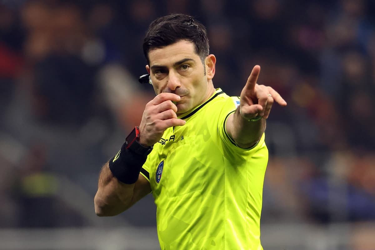 Maresca durante una partita di Serie A