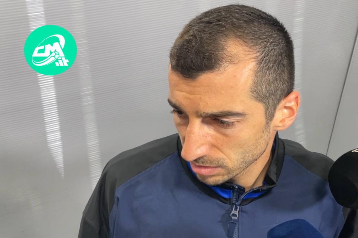 Mkhitaryan in mixed zone