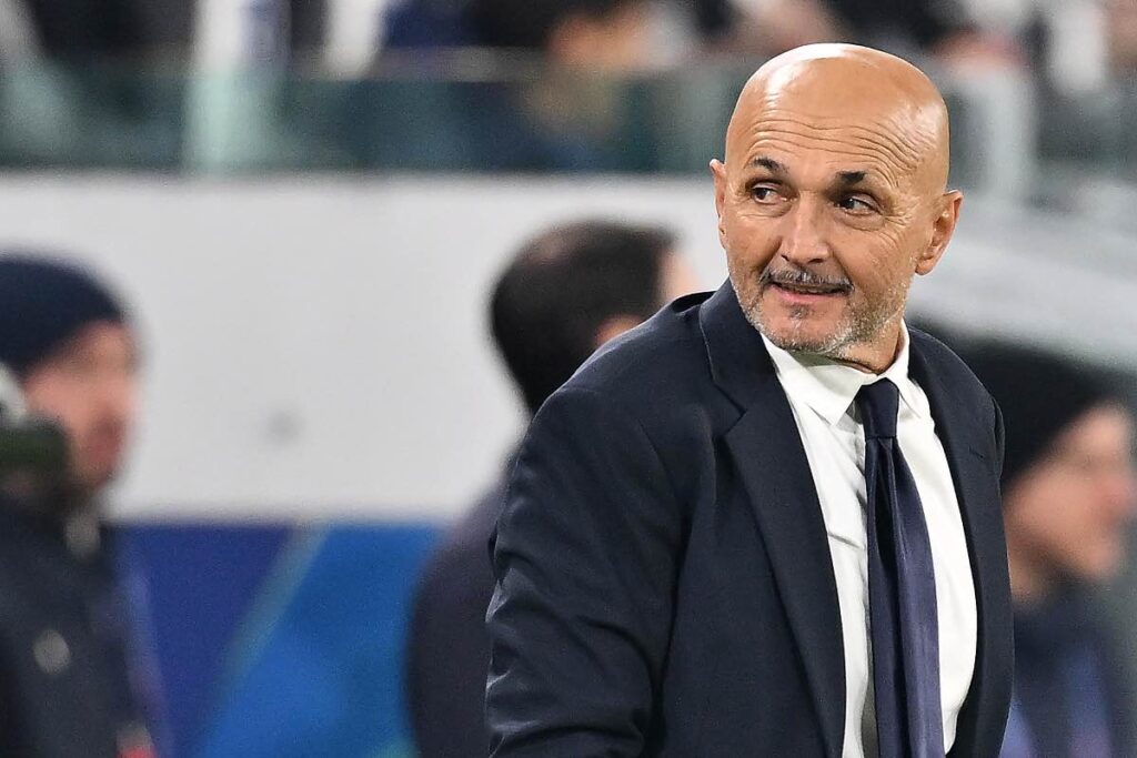 Spalletti prima di una partita della Juve