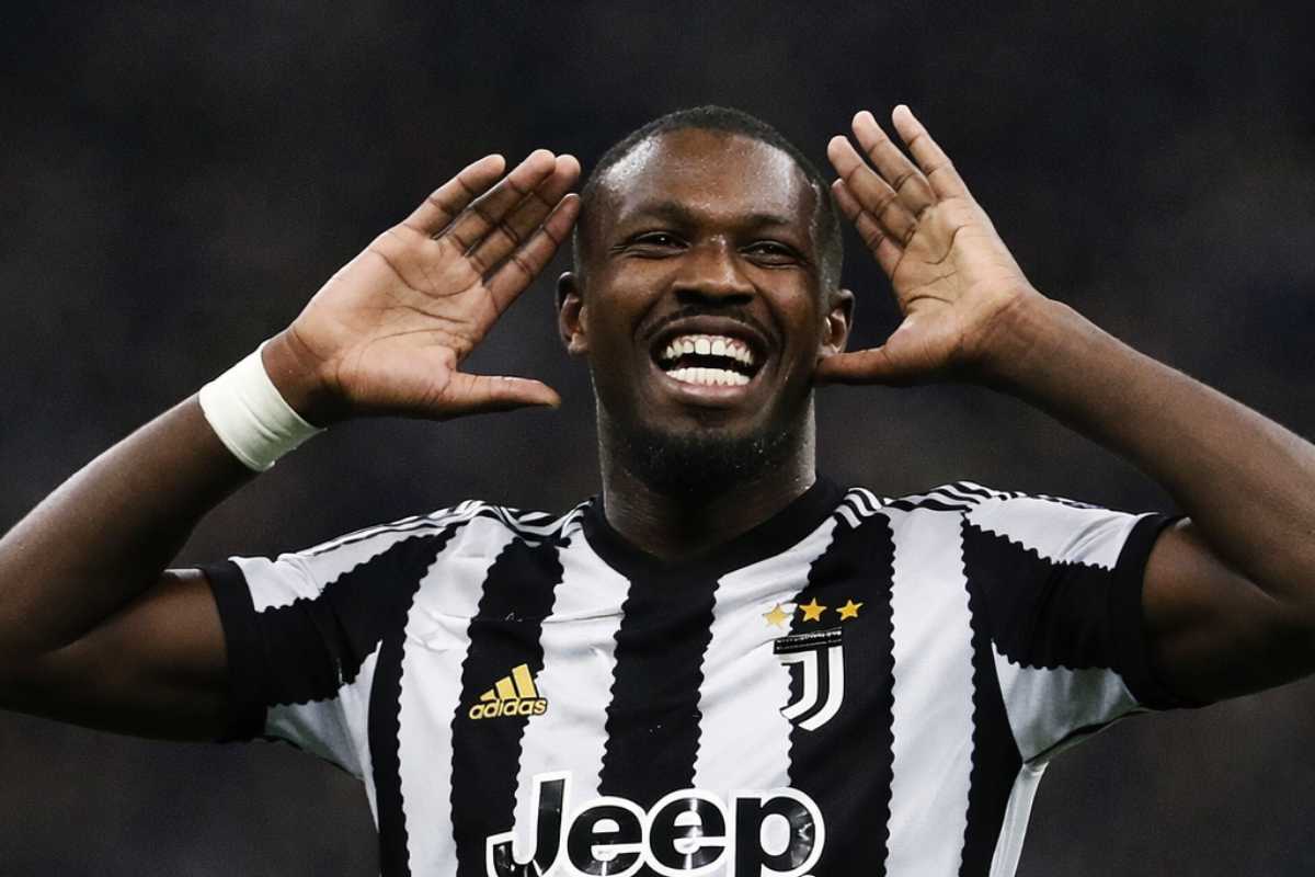 Thuram con la maglia della Juve
