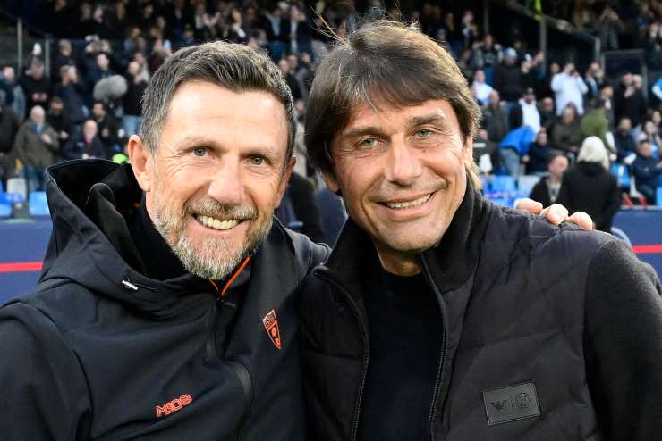 di francesco e conte in posa